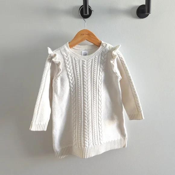 GAP Shirts Tops Copy Baby Gap Cable Knit Sweater Dress Off